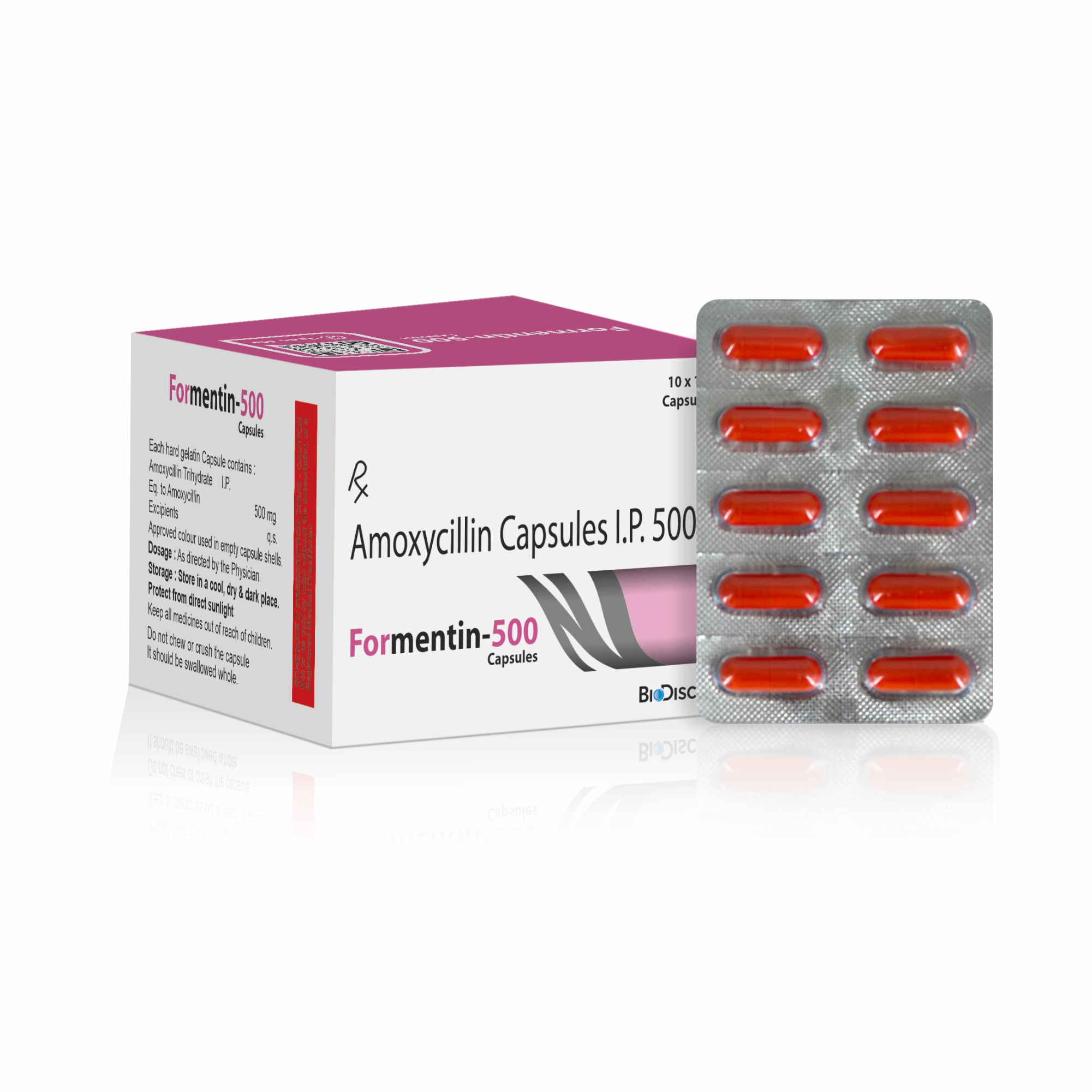 FORMENTIN-500 Capsules